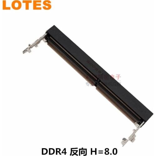 LOTEoriginal connector DDR4 reverse H8.0 260P memory card slot ADDR0070-P020A