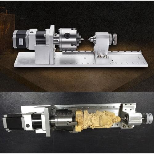 Planetary Engraving Milling Machine 4th Axis Reducer Rotary Shaft A for CNC Router