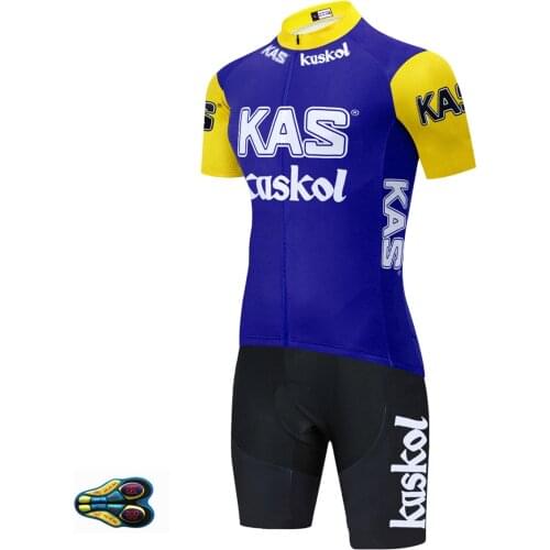 Team fessional Men Triathlon Skinsuit KAS Cycling Jersey Sets Macaquinho Ciclismo Feminino Bike Clothes 20D Gel Jumpsuit