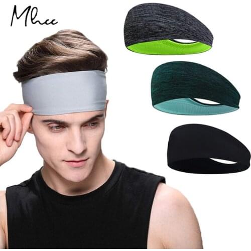 Sports Headband Mens Running Headband Yoga Fitness Elasticity Antiperspirant And Breathable Headband Sport Head Bands For Women