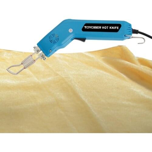 TOYOBER Hand Held Hot Knife Fabric Cutter Rope Cutting Nickel-Chromium Alloy Heat Cutter Tool Kit Electric Hot Knife