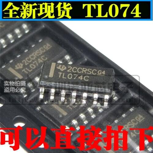 10pcs/lot New TL074CDR TL074 Operational Amplifier Chip SOP14