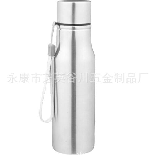 100pcs/lot Supply of single-quality stainless steel does not heat jug kettle metal bottle outdoor portable players can print