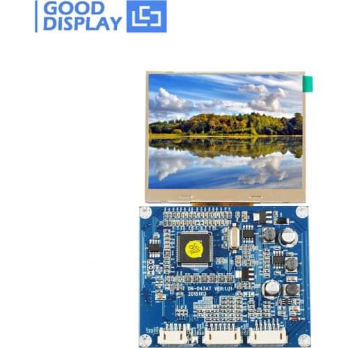Free Shipping 320X240 resolution Video,VGA signal input Digital 3.5 inch TFT LCD monitor