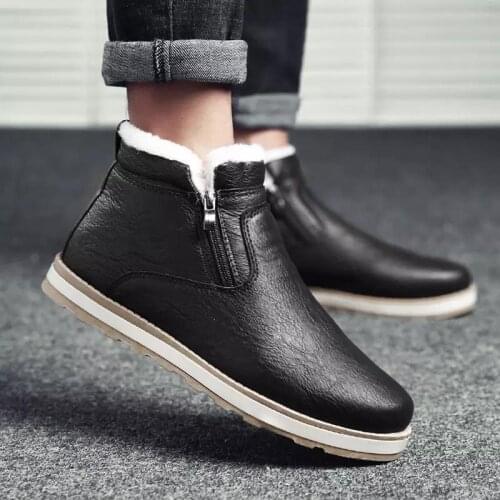 Brcchenxi Mens Winter Boots