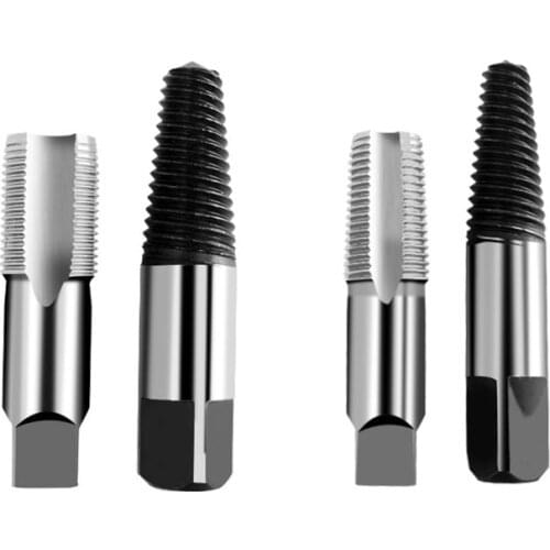 2 Types Faucet Triangle Valve Pipe Broken Screw Extractor Broken Wire Extractor Bolt Removal Kits Repair Tool