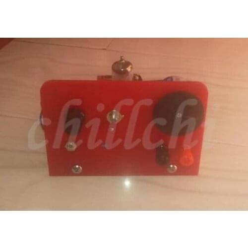 DIY non soldering single tube single lamp kit short wave radio battery powered CW/SSB receiver