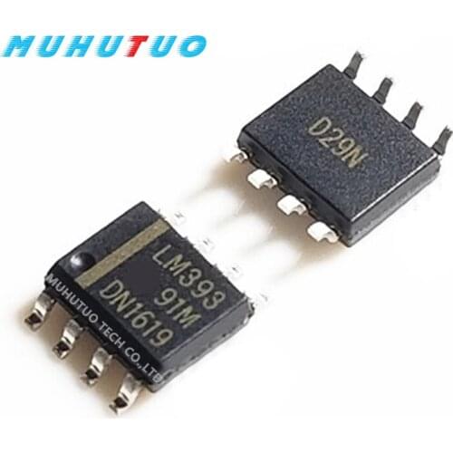 50PCS LM393 LM393DR patch SOP8 voltage comparator