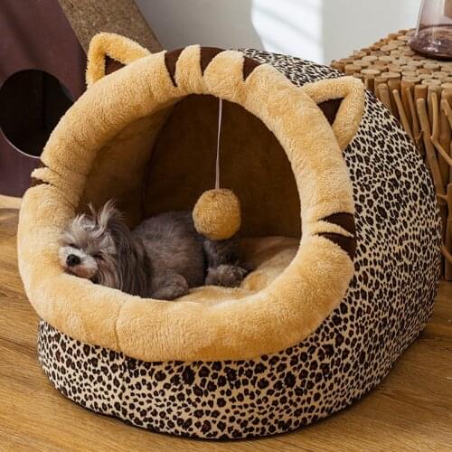 Removable Cat Bed House Kennel Nest Pet Nest Litter Dog Bed Sofa House Cushion Pets Products Cat Pet Supplies Kitten Bed
