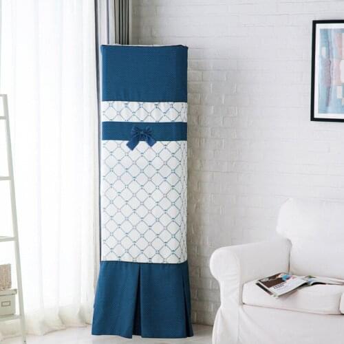 Modern New Style Lace Fabric European Vertical Square Round Air Conditioner Cover Promotion Crazy Dump Cabinet Cover Printed