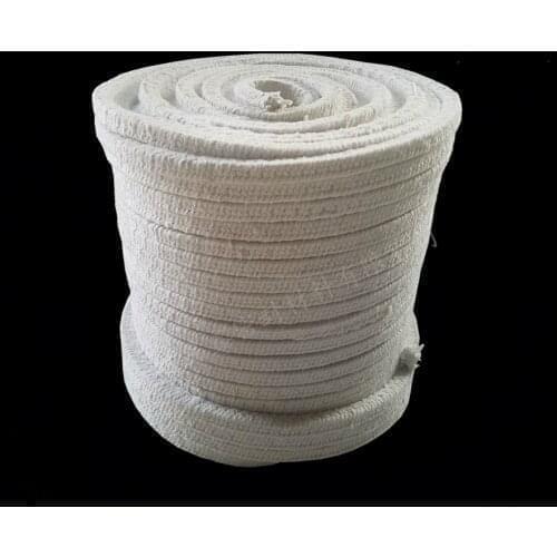 3m 10X10MM Ceramic fiber packing alumina silicate fibre furnace door sealing fire door seal aluminosilicate stuffing seal