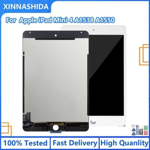 7.9" For iPad Mini 4 A1538 A1550 LCD Display Touch Screen Assembly Replacement