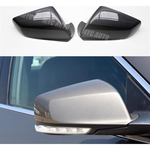 1:1Replacement Carbon Look Style Mirror Cover For Buick Lacrosse 2009 2010 2011 2012 2013 2014 2016+Rear Side View Mirror Cover