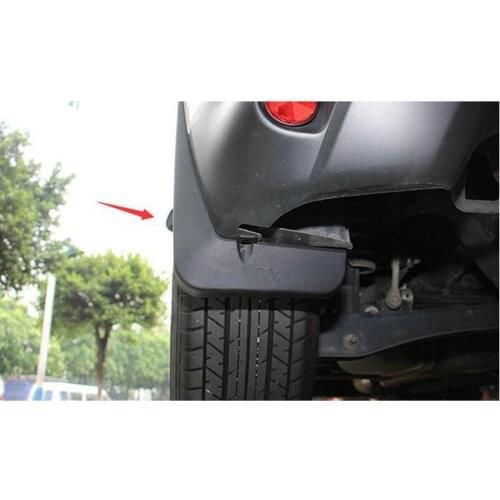 4pcs Car Mudguard Fender Rain Splash Mud Protection Mudguard Cover for ASX 2013-2015