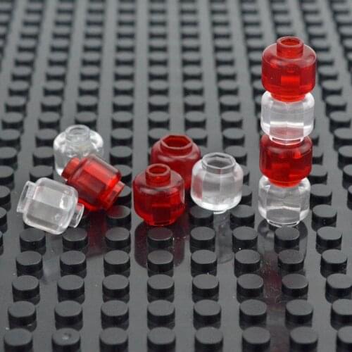 90pcs/lot Smartable Round Figure Head Street Light Building Blocks MOC Parts Toys For Kids Compatible Major Brand 30011/3626