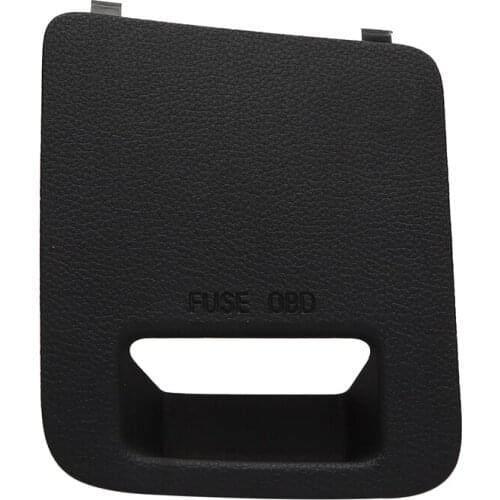 Car Fuse Box Cover Center Console Fuse Cover OBD Diagnostic Interface Cover for Hyundai Santa Fe 2013-2016 84753-2W100