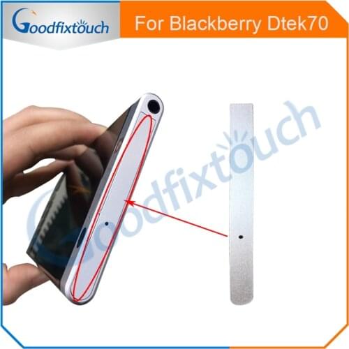 For BlackBerry KEYone DTEK 70 DTEK70 Up Cover Top Cover Housing Case Replacement Parts Black Silver
