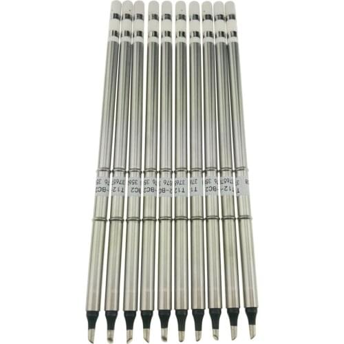 KSGER T12-BC2 Black OX Level Electric Soldering Irons For Hakko FX951 STM32 STC OLED Soldering Station Controller