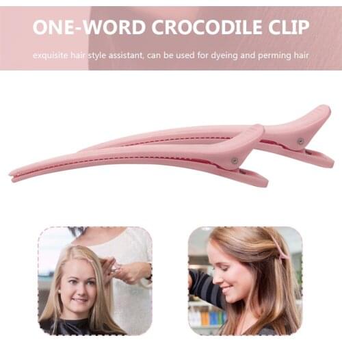 Hairstyle Salon DIY Hair Styling Tool 2pcs Hairdressing Alligator Crocodile Clips Hair Styling Duck Mouth Hairpins