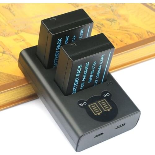 LANFULANG 2PC BP-51 Camera Bttery and Dual USB Charger for Sigma BP-51 dp1 Quattro, dp2 Quattro, dp3 Quattro, FP