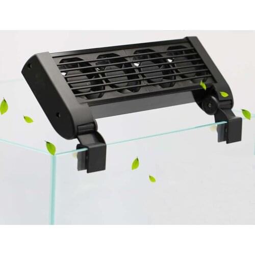 Aquarium Cooling Fan Speed Adjustable High Quality With 2 4 6 Fan Head Conch Fan Plant Fish Tanks Aquarium Power Saving