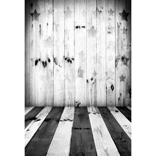 Custom Photography Backdrops Gray White Wooden Floor Backgrounds for Photo Studio Portrait Photography Vinyl Cloth Customized 3D