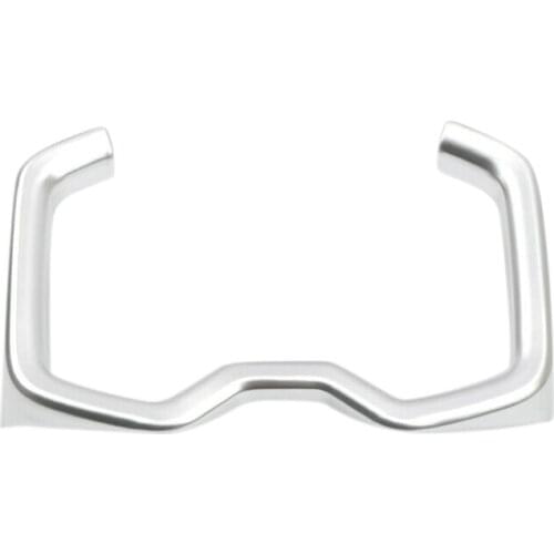 ABS Silver Car Water Cup Holder Cover Trim Central Control Cup Holder Cover for 2019 2020 Toyota RAV4