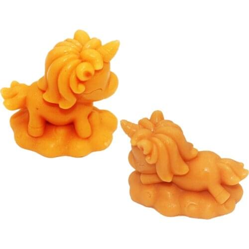 3D Unicorns Silicone Soap mold silicone 3D Animal Molds 2 Pack