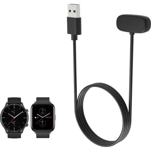 Charging Fast Charger usb Cable For Xiaomi huami Amazfit Pop/GTR2 Watch Data Cradle adapter Charging For Amazfit GTS2 Charger