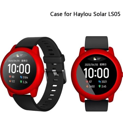 Protective Silicone Case for Xiaomi Haylou Solar LS05 Smart Watch Cover Frame for Haylou Solar Bumper Shell Accessories