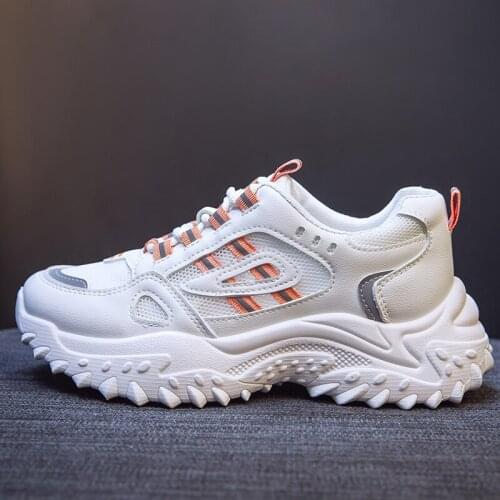 2021 Women Chunky Sneakers Platform Basket Female Mesh Woman White Dad Casual Shoes Vulcanized Shoes Designers Fashion Sneaker