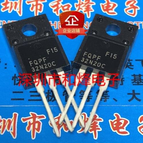 10PCS FQPF32N20C TO-220F 200V 28A 100% New&original