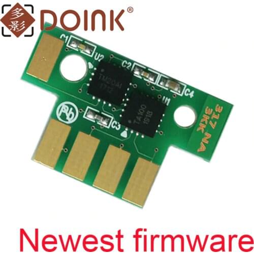 4pcs Toner chip for Lexmark CS317 CS317dn CS417 CS417dn CS517 CX317 CX317dn CX417de CX517 NA 71B10K0 71B10C0 71B10M0 71B10Y0