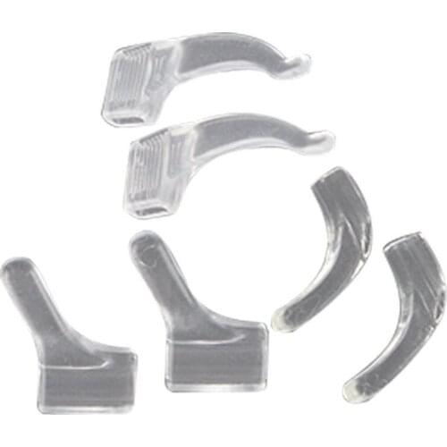 Hot Selling 5 Pairs/Lot Transparent Outdoors Exercise Ear Hooks for Glasses Anti Slip Glasses Leg Holder Comfortable Ear Hook