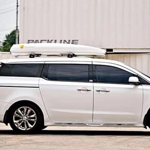 Use For Kia Carnival 2014--2018 Year 6 Pcs Windows Visor Body Kit Door Accessories Electroplated Parts Rain Sun Shield