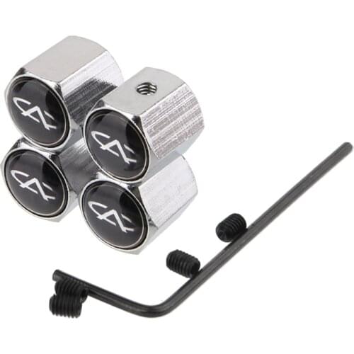 Auto Accessories Car Wheel Rims Sticker Tire Valve Stem Caps for Chery Fulwin QQ M11 Fora Tiggo T11 A1 A3 A5 3 5 Amulet