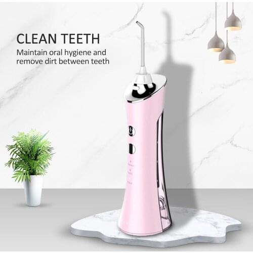 Tooth Cleaner Oral Irrigator Beauty Massage Toothbrush 3 Gears USB Charging Electric Unisex Teeth Irrigators Waterpulse