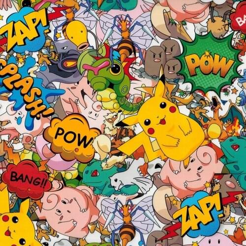 CSCR9067 1mX10m hidrografik film water transfer cartoon hydrographics water transfer printing film