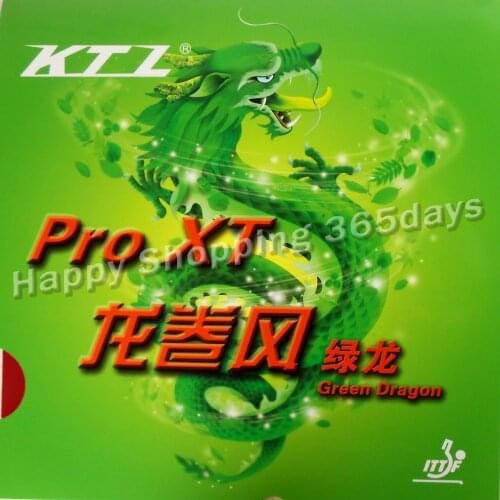 KTL Pro XT Green Dragon pips-in table tennis / pingpong rubber with sponge