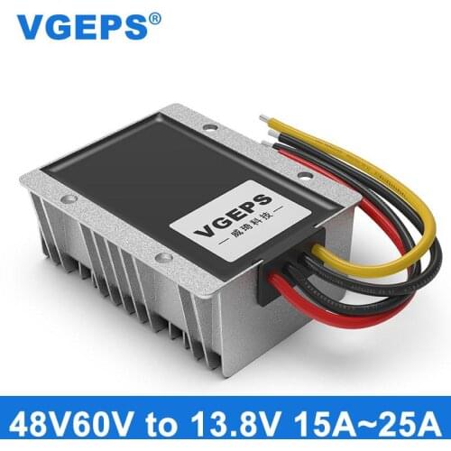 60V to 13.8V power supply regulator converter 30-72V to 13.8V DC power supply module DC-DC step-down converter