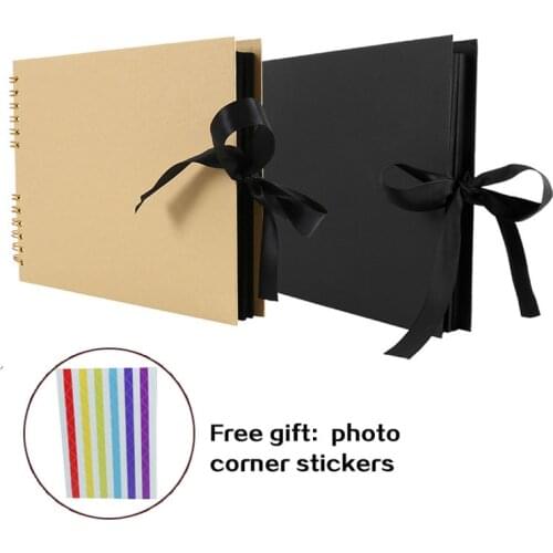 Craft DIY Photo Albums for Lovers Scrapbook Album Paper Scrapbooking Picture Album Wedding Birthday Gift Photos for Boyfriend