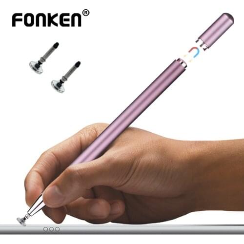 Stylus Pen For Tablet Capacitive Pen Touch Screen Pen For Smartphone Drawing Pen With Conductive Touch Sucker Surface Pen