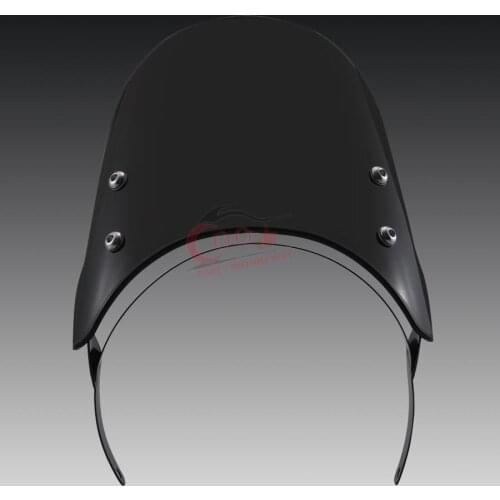 Motorcycle Windshield Wind Deflector Headlight Fairing Windshield For Royal Enfield Classic 500cc Universal