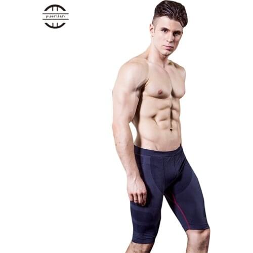 Yuerlian Powerfull Quickly Dry Gym Sport Legging Crossfit Mens Shorts Football Trousers Jogging Compression Tight Running Short