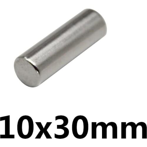 2/5/10PCS 10x30Super Powerful Strong Magnetic Magnets Thick Permanent Neodymium Magnets 10x30mm Round Magnet 10*30mm