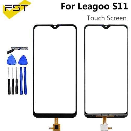 6.3''Black Tested Well Touch Screen Digitizer For Leagoo S11 Touch Panel Front Glass Lens Sensor Touchscreen For Leagoo S11