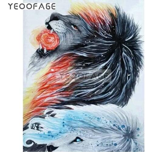 Diy 5d diamonds embroidery animals diamonds painting cross stitch Lion head pictures rhinestone mosaic kit home decor