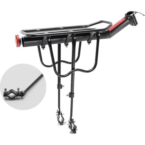 Bicycle Luggage Rack Aluminum Alloy MTB Rear Shelf Cycling Carrier Road Mountain Bike MTB Cargo Bag Stand Holder Trunk Racks