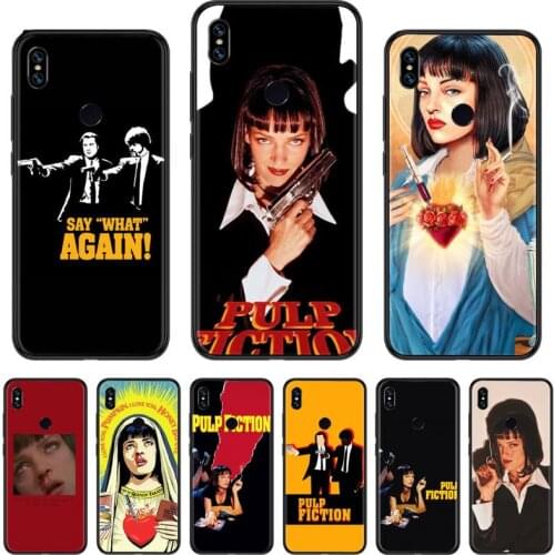 Pulp Fiction famous movie Phone Case For Xiaomi Redmi 7 8 9t a3 9se k20 mi8 max3 lite 9 note 9s 10 pro high quality cover