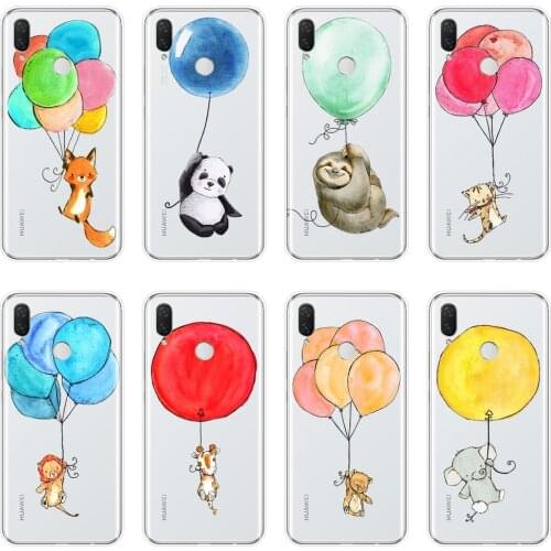 Cat Bear Fox Panda Phone Case Silicone For Huawei Nova Smart Lite 2017 Soft Back Cover For Huawei Nova 2i 2 Lite Plus 3 3I 3E